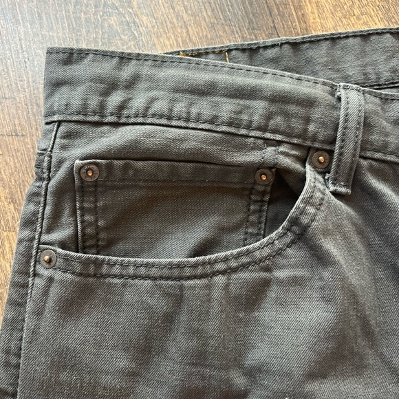 Men’s Levi Strauss Grey Jeans 40X32 - Picture 3 of 10